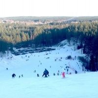 Сноубординг на курорте «Пухтолова гора» 