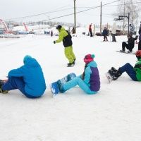 Катание на сноуборде Спортивная деревня "Новинки"