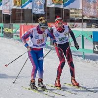 Прокат беговых лыж на "Первой городской лыжне"